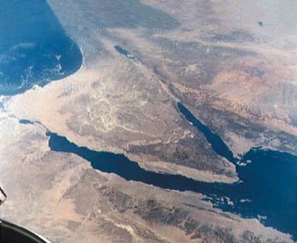 Sinai courtesy of NASA