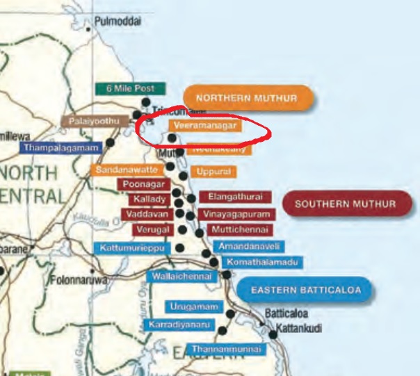 Veeramanagar on LEFC's own map